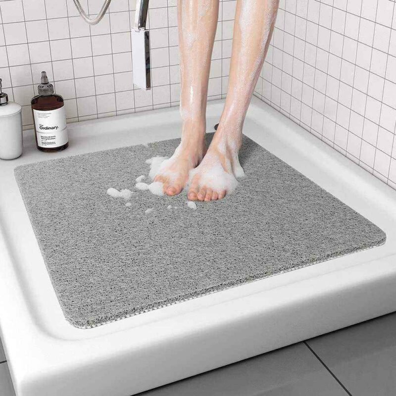 Non-Slip Loofah Foam Bath Tub Mat, nxterastore.com
